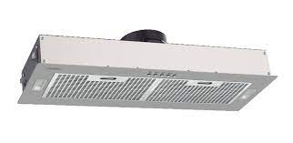 CAMPANA DE EMPOTRAR INCASSO SPLIT 75, PERFECTA, EN ACERO INOX., CON MOTOR EXTERNO, 75 CM