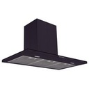 CAMPANA DE ISLA SLIM 90 BLACK STEEL