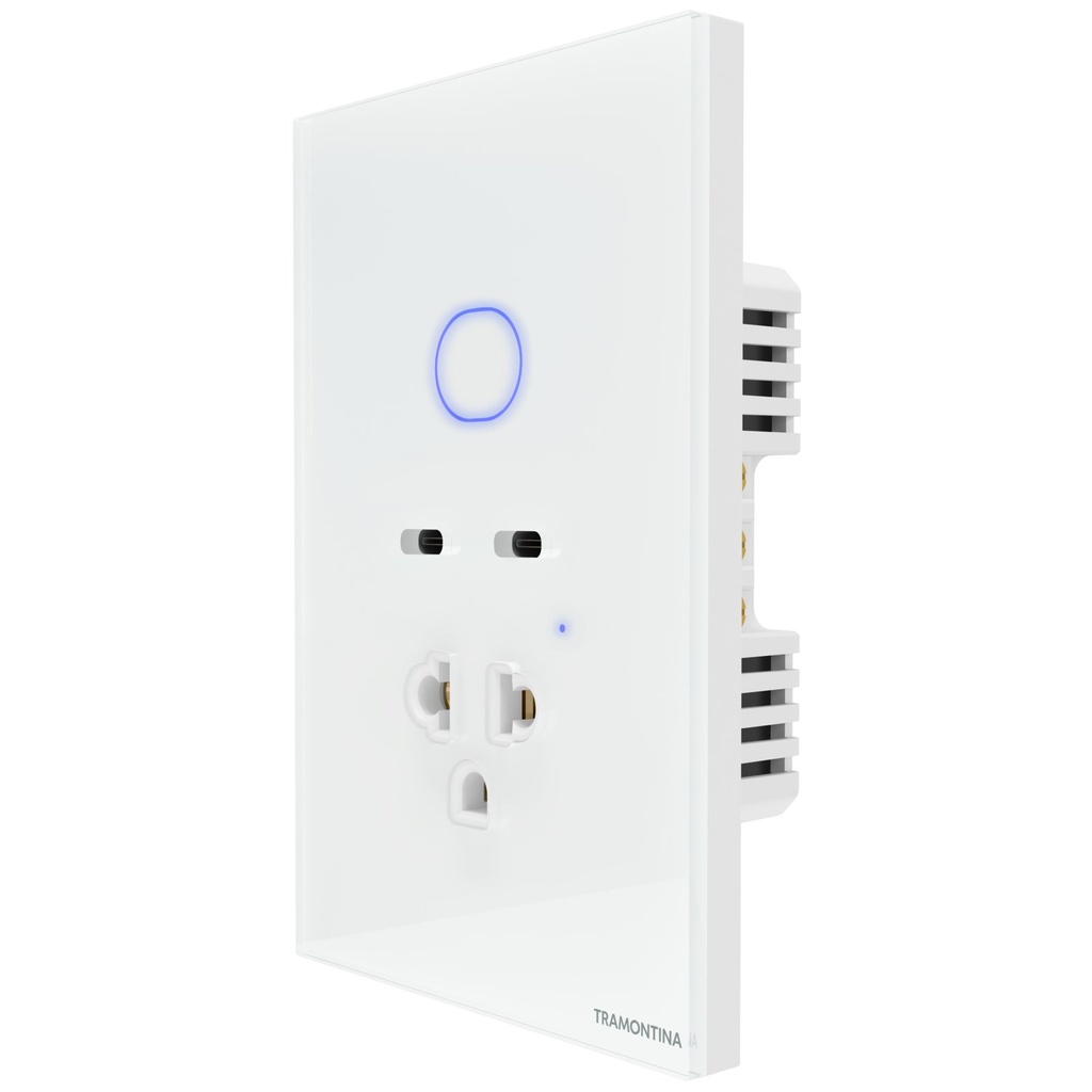 [57199010] INTERRUPTOR SMART + 1 TOMA 15A + 2USB-C