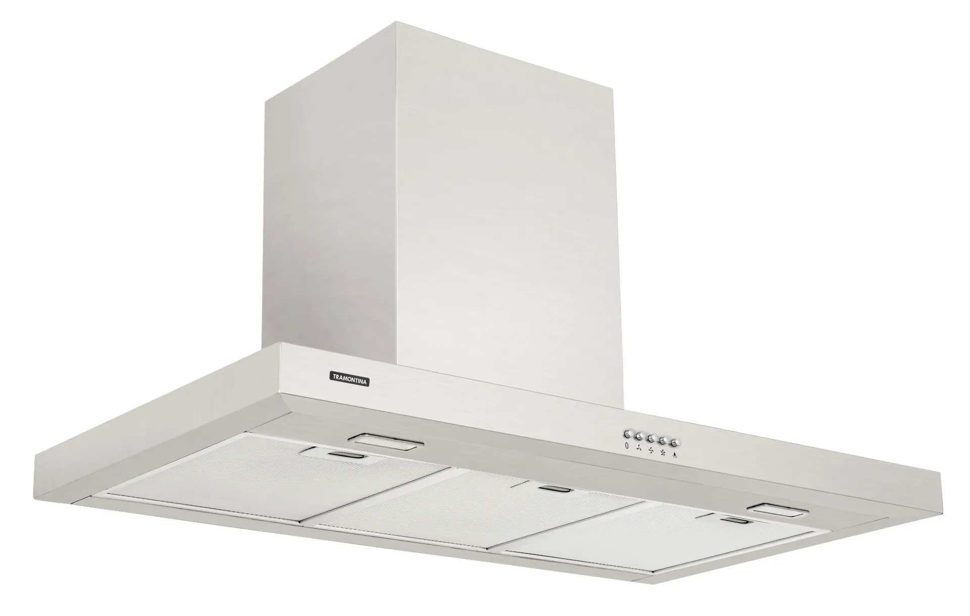 CAMPANA DE PARED NEW DRITTA 90, PERFECTA, EN ACERO INOX., 90 CM