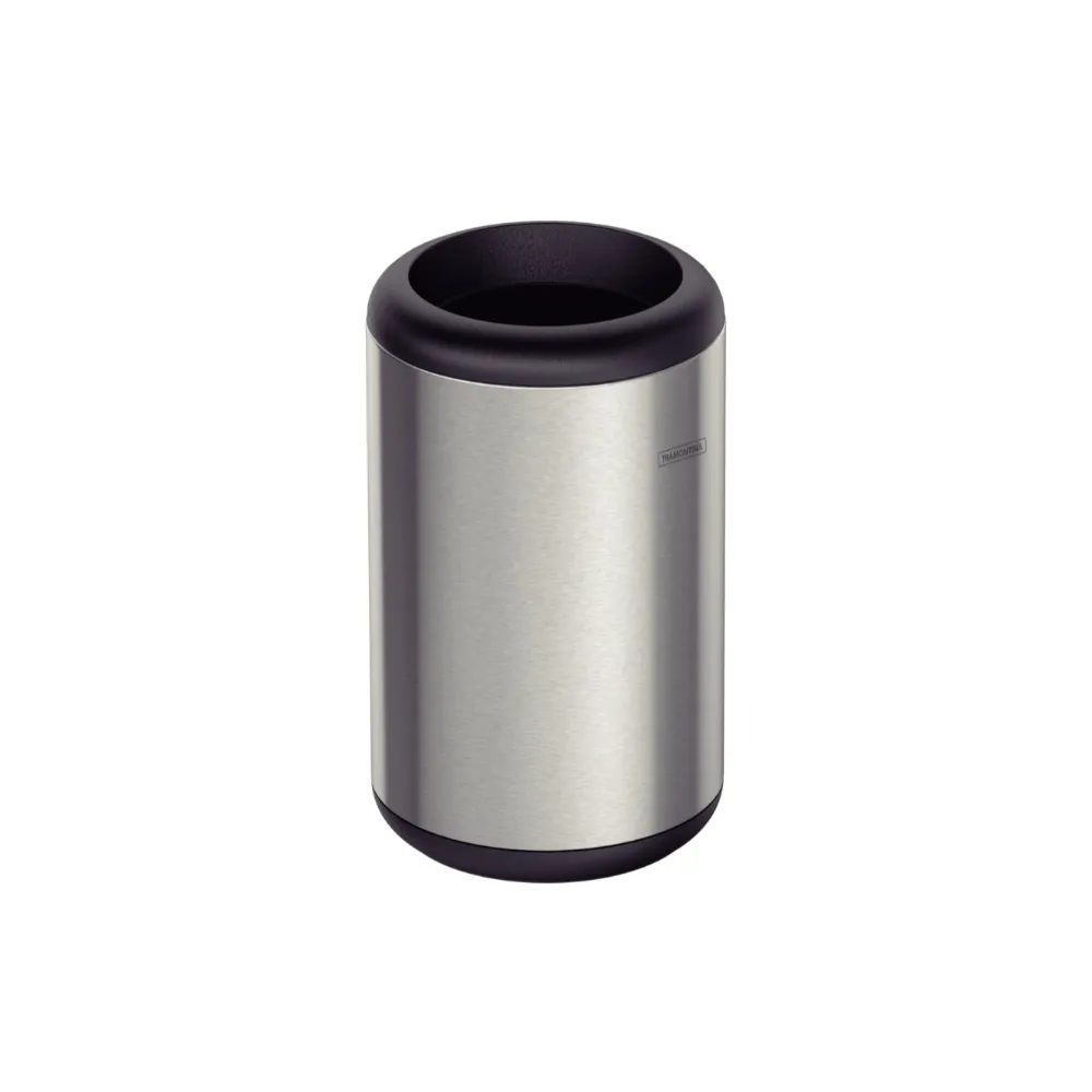 [94540014] BASURERO CAPSULA 10 L, EN ACERO INOX.
