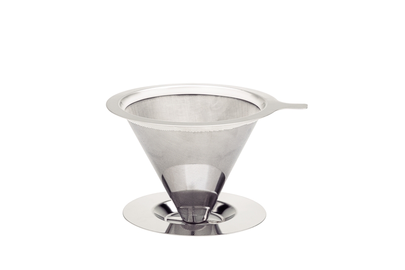 COLADOR DE CAFE EN ACERO INOX