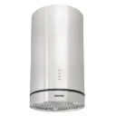 CAMPANA TUBE ISLA 35, PERFECTA, EN ACERO INOX., 35 CM