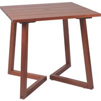 [14616371] MESA CUADRADA DE MADERA  80 CM. LANATI