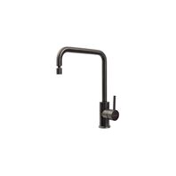 [94520512] MEZCLADOR MONO ANGOLARE BLACK ACERO INOXIDABLE