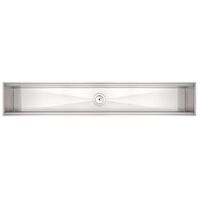 CANAL HUMEDO EN ACERO INOX 105X18 CM. SCOTCH BRITE