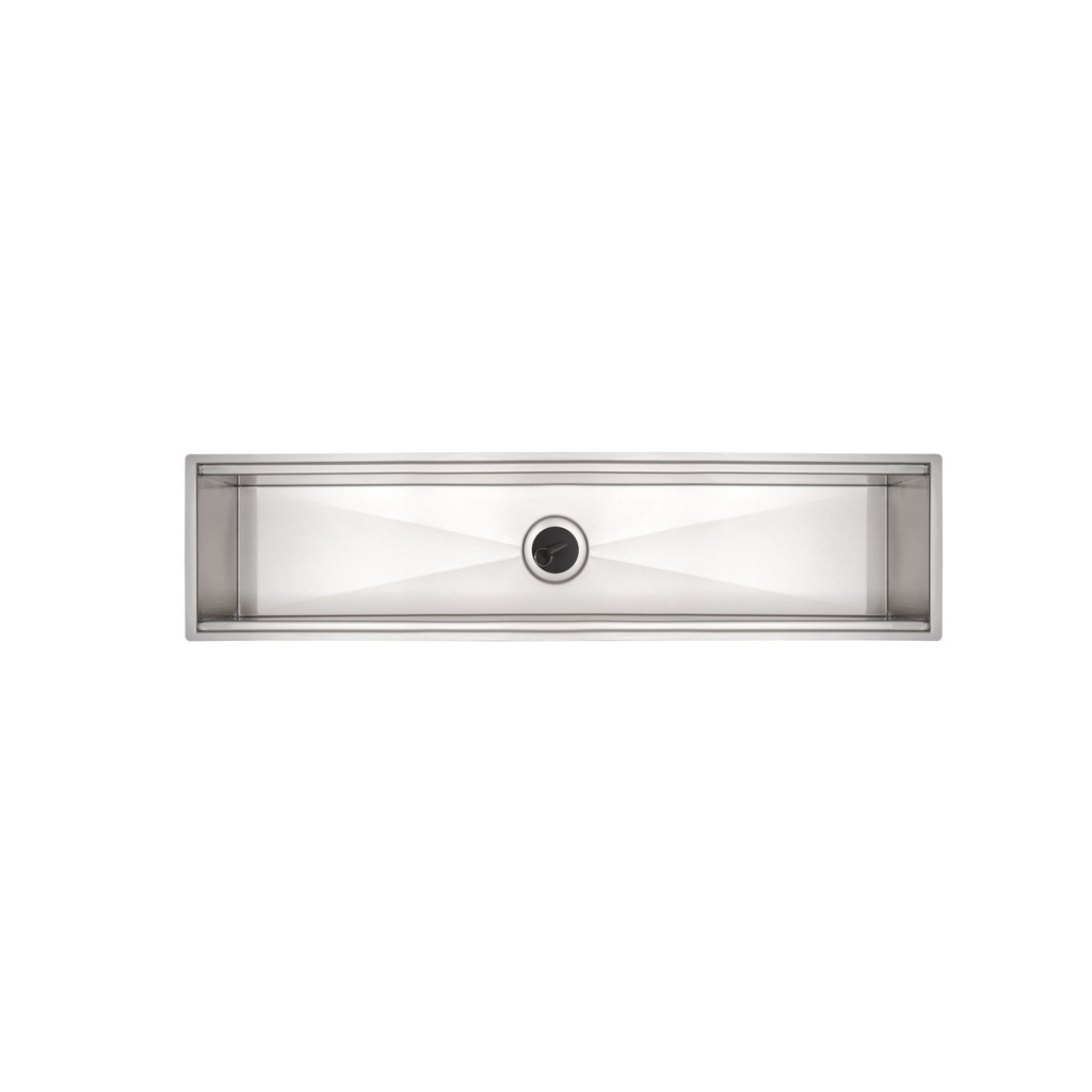 CANAL HUMEDO EN ACERO INOX 75x18 CM. SCOTCH BRITE