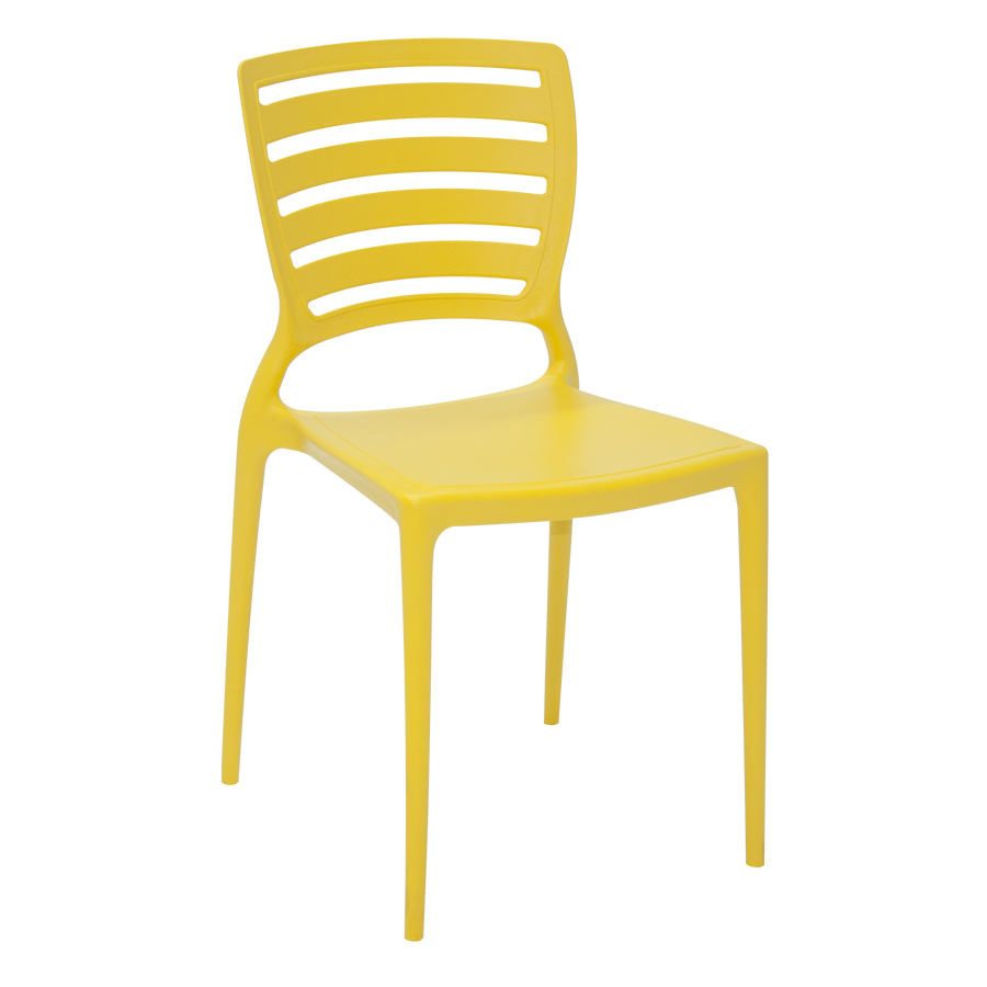 [92237000] SILLA AMARILLA SOFIA HORIZONTAL