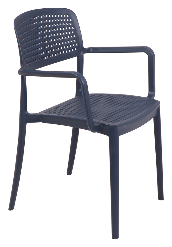 [92097030] SILLA SERENA AZUL CON BRAZOS