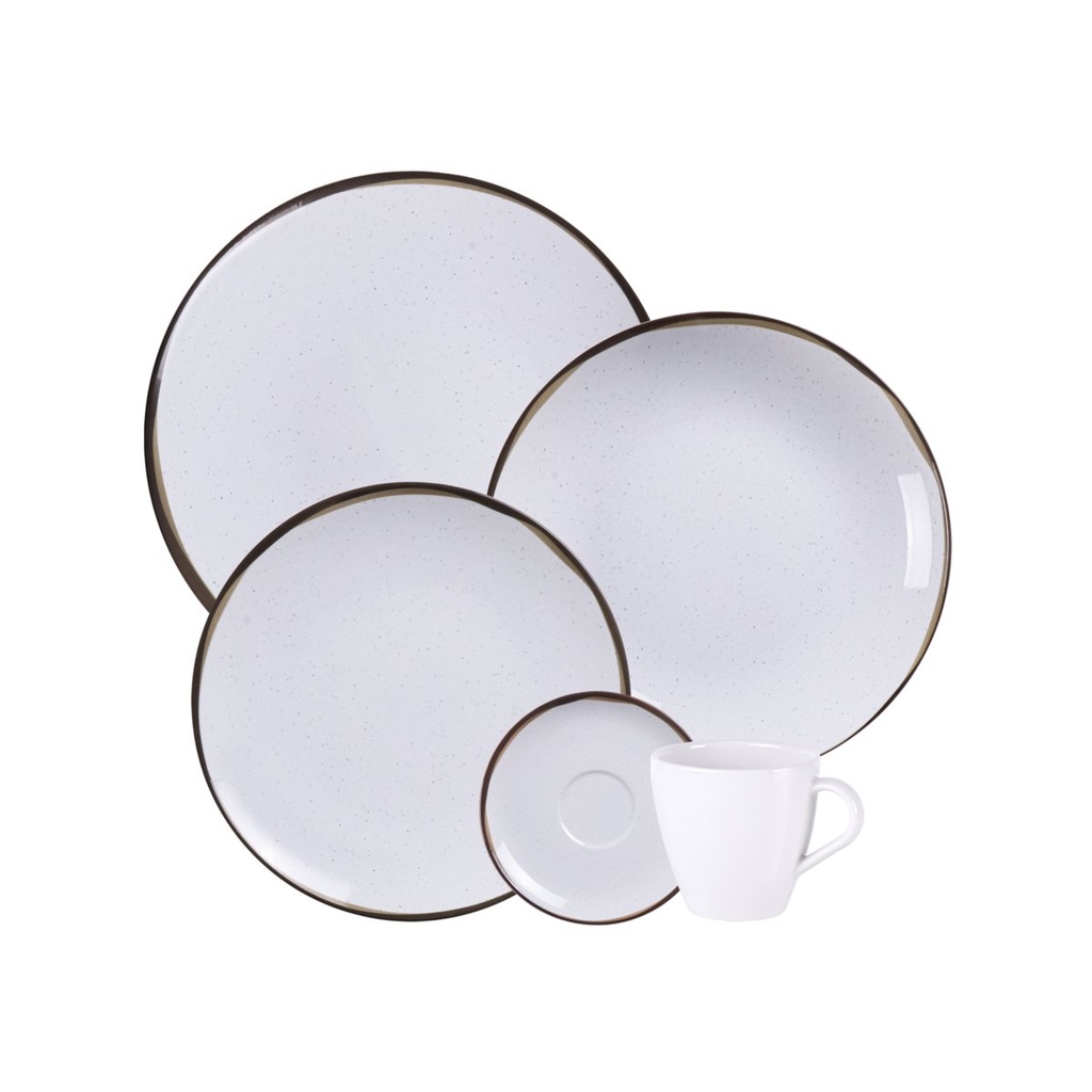 CANYON PARDO VAJILLA DE 20 PZAS.