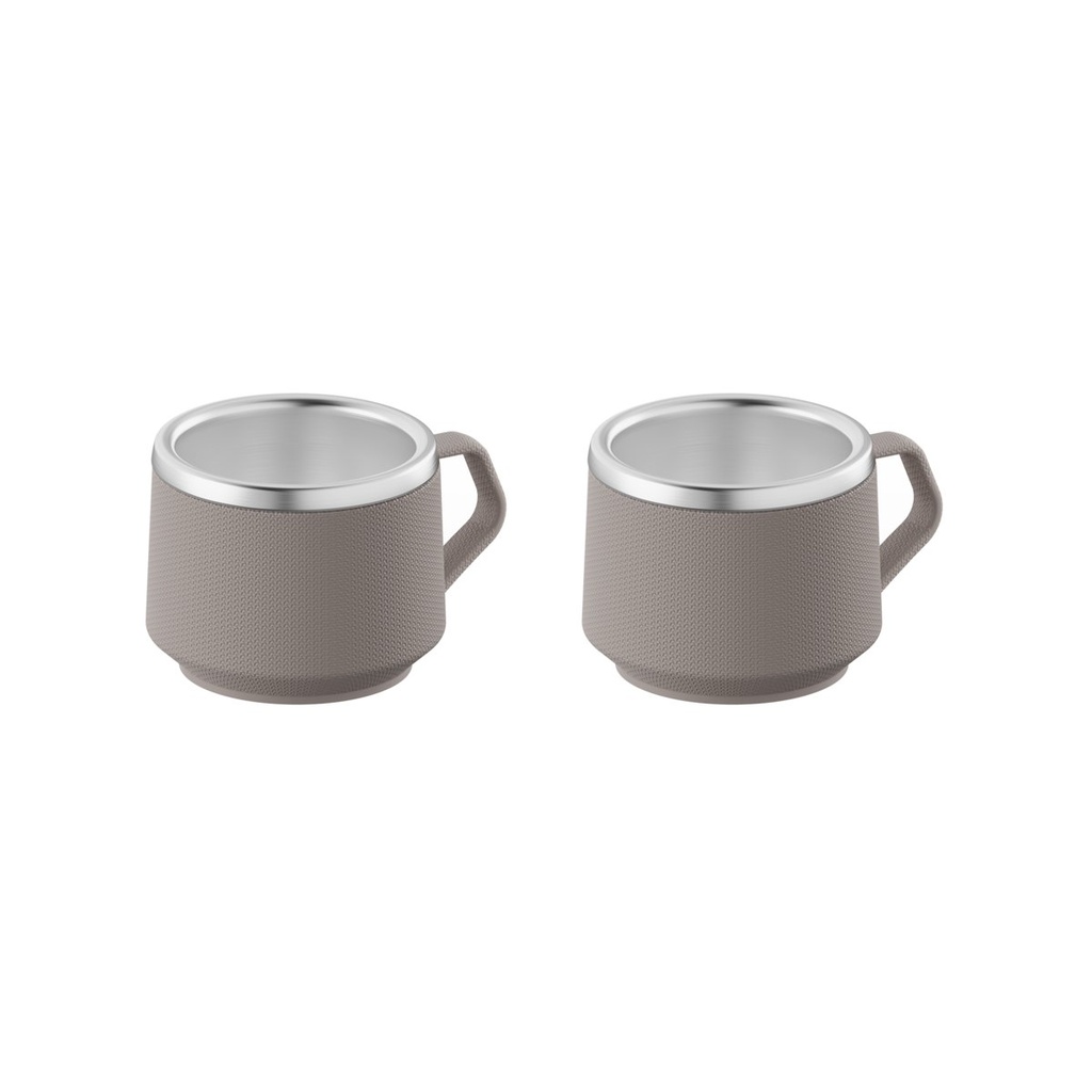 JUEGO DE TAZAS PARA CAFE 2 PZAS.