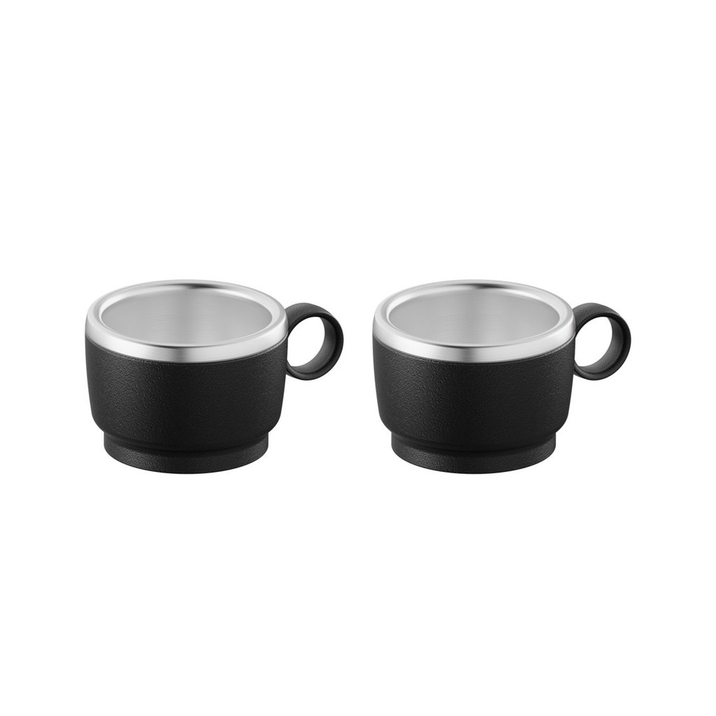 JUEGO DE TAZAS PARA CAFE 2 PZAS.