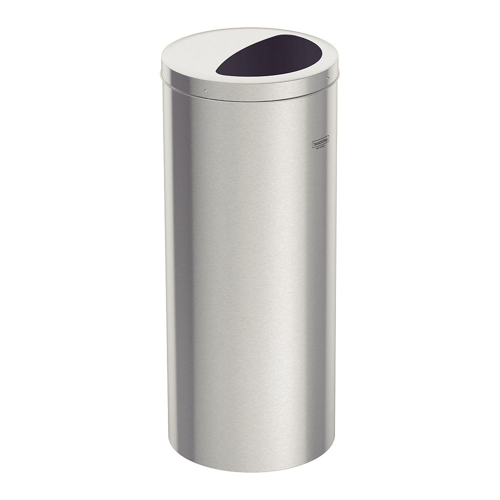 [94540058] - BASURERO UDINE 30 LT CON TAPA MEDIALUNA