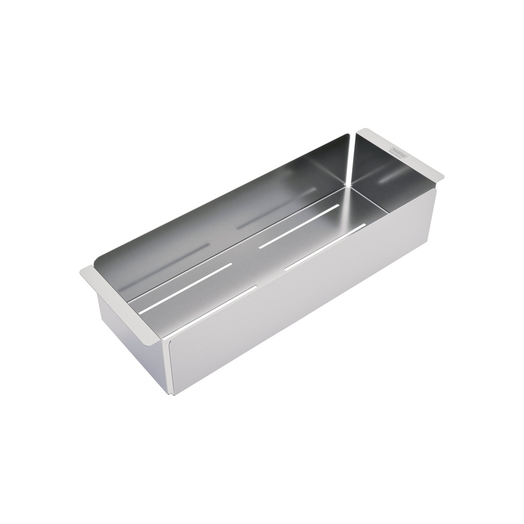 [94532047] CESTO COLADOR EN ACERO INOX 14X9X42 CM. QUADRUM