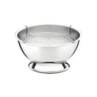 CHAMPAÑERA 12,4 L. CON ANILLOS EN ACERO INOXIDABLE SERVICE