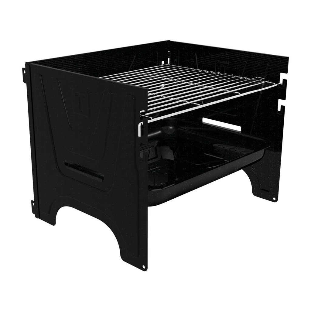 [26500012] CHURRASQUERA GRILL A CARBON PORTATIL TCP-380