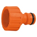 ADAPTADOR HEMBRA, CON ROSCA 3/4", PADRON AMERICANO
