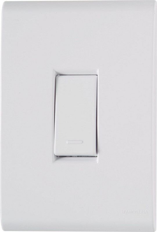 CONJUNTO ARMADO INTERRUPTOR SIMPLE 10A 250V BLANCO LIZ