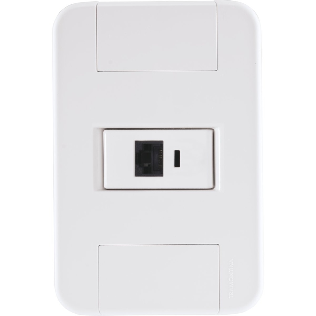 [57240019] CONJUNTO ARMADO TOMA RJ11 TELEFONO BLANCO TABLET