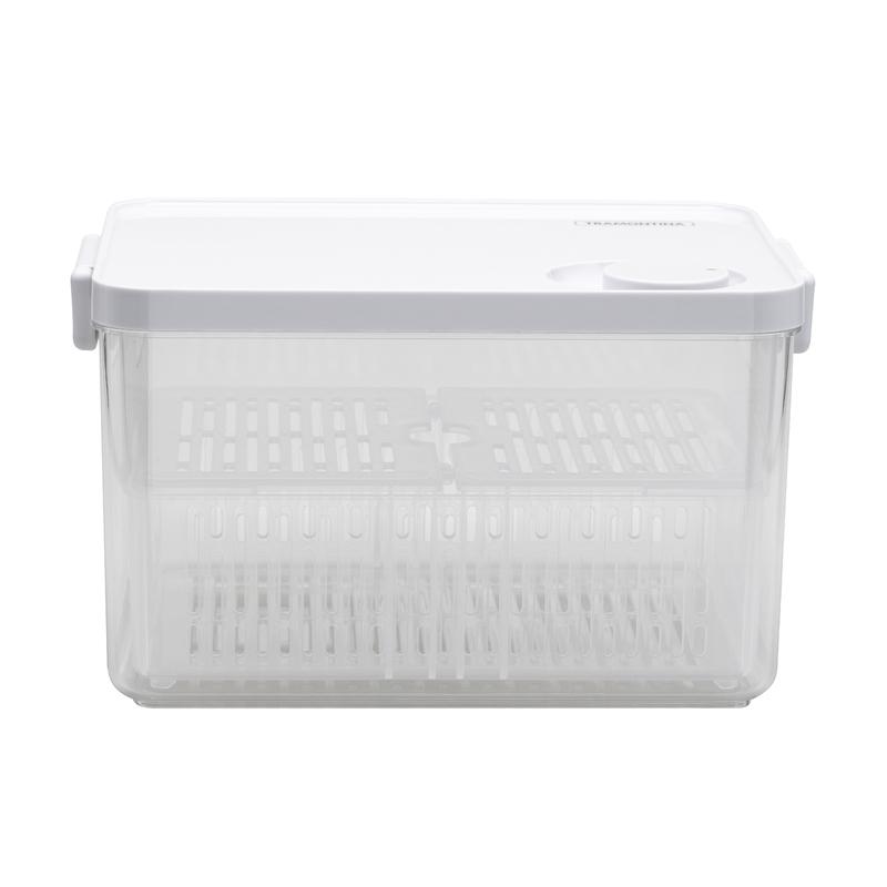 CONTENEDOR DE POLIESTIRENO CON TAPA