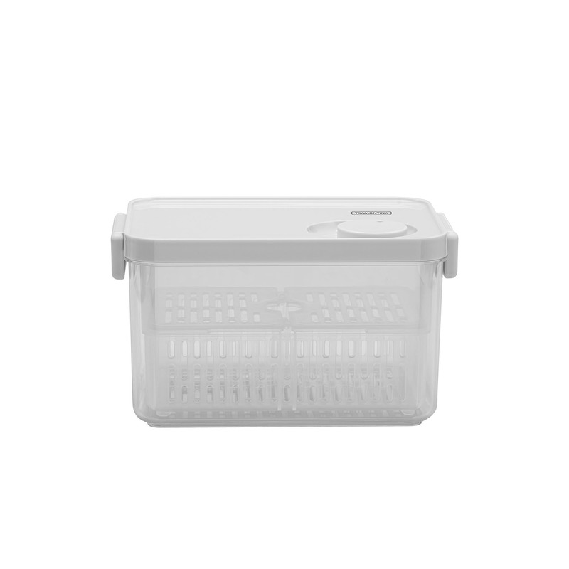 CONTENEDOR DE POLIESTIRENO CON TAPA