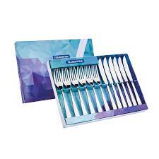 [66950637] JUEGO DE CUBIERTOS PARA CHURRASCO EN ACERO INOXIDABLE 12 PIEZAS COSMOS