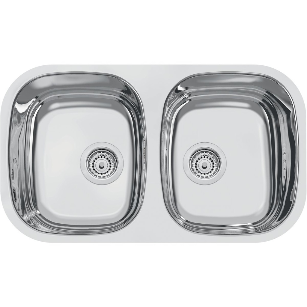 [94030203] CUBA ISIS 2C 34 BL, PRIME, DE EMPOTRAR, EN ACERO INOX. ALTO BRILLO 72X40 CM
