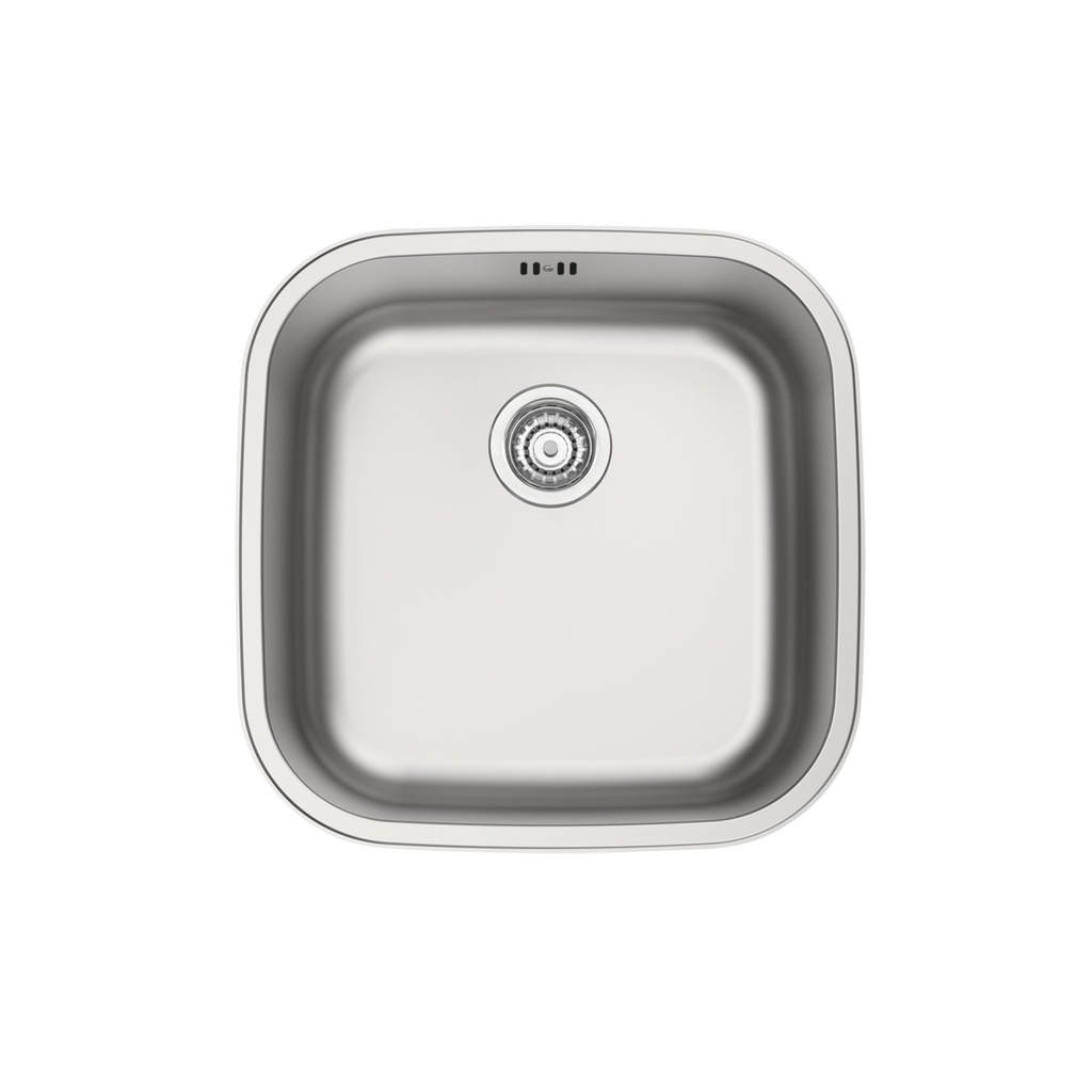 [94029103] CUBETA ARIA MAXI 40 BS, PRIME, DE EMPOTRAR, EN ACERO INOX., 40X40 CM