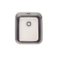 CUBETA DORA 34 BL R6, EN ACERO INOX. SATINADO, DE BAJO PONER, 34X40X19 CM.