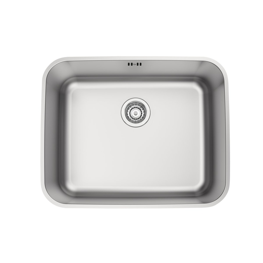 [94018113] CUBETA DORA 50BL R6, EN ACERO INOX. SATINADO, DE BAJO PONER, 50X40X20 CM.