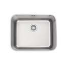 CUBETA DORA 50BL R6, EN ACERO INOX. SATINADO, DE BAJO PONER, 50X40X20 CM.