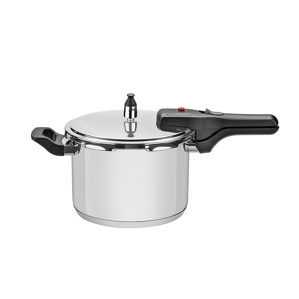 [62416200] OLLA A PRESION  EN ACERO INOXIDABLE FONDO TRIPLE 4,5 L. Ø20 CM BRAVA