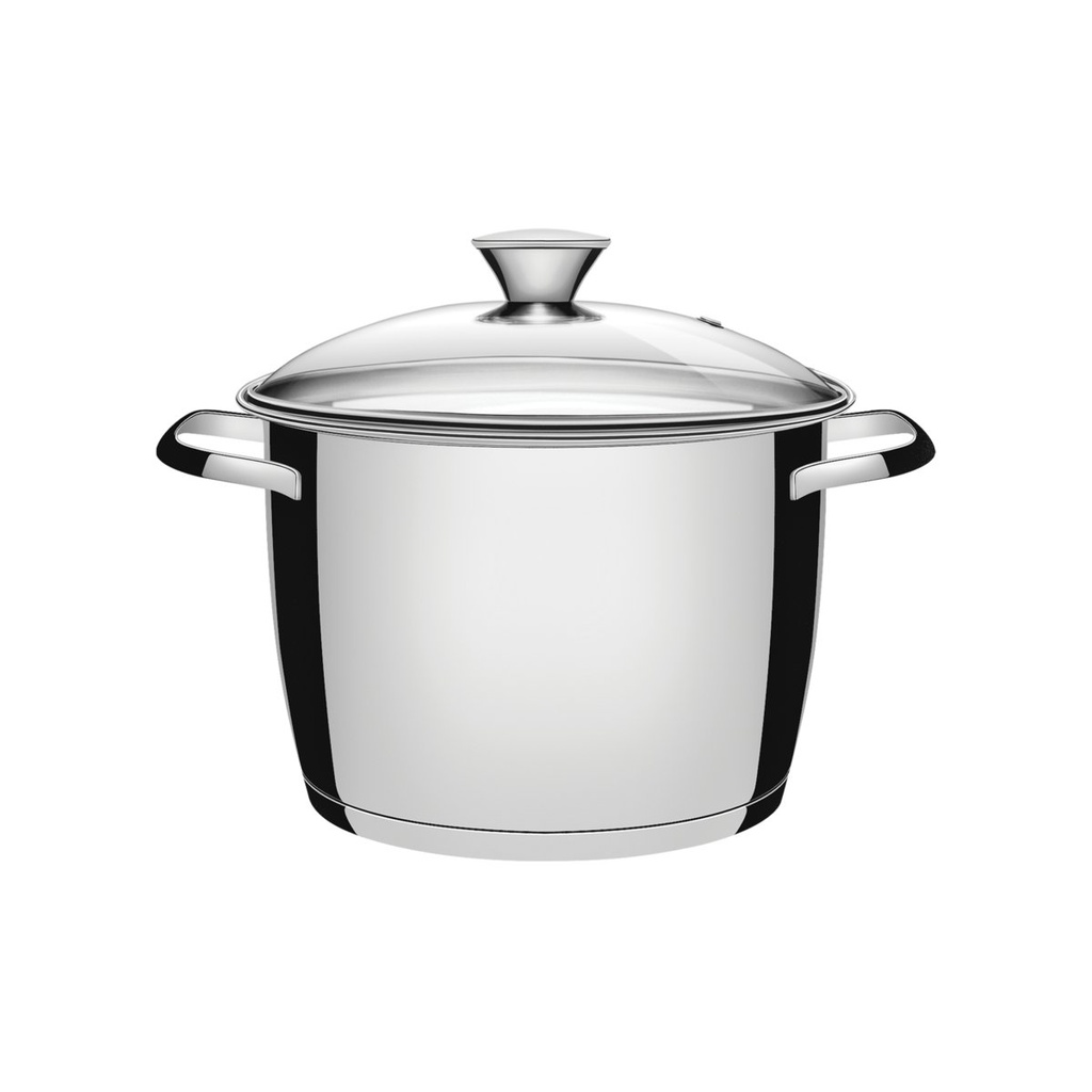 [62655244] OLLA ALTA EN ACERO INOXIDABLE FONDO TRIPLE 7,5 L. Ø 24 CM ALLEGRA
