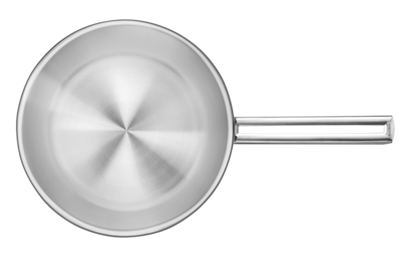 [62415240] SARTEN EN ACERO INOXIDABLE FONDO TRIPLE 2,1 L. Ø 24 CM. BRAVA