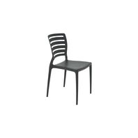 SILLA SOFIA HORIZONTAL NEGRA