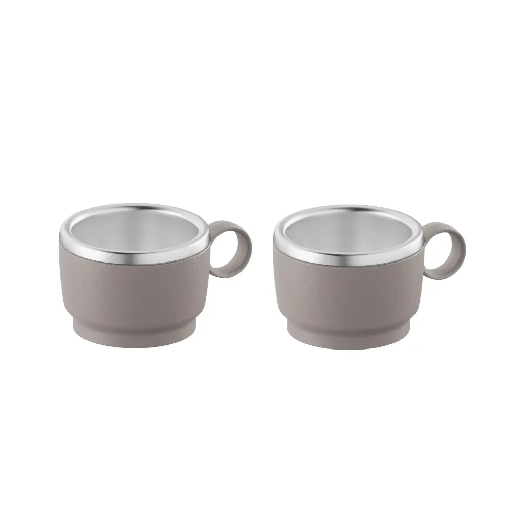 JUEGO DE TAZAS PARA CAFE 2 PZAS.