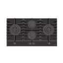 PLACA DE COCCION A GAS QUADRA 4GG DOUBLE TRI HE, EN VIDRIO TEMPLADO 51X90 CM., REJILLAS DE HIERRO FUNDIDO, SAFESTOP, PRIME