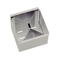 - PORTA CUBIERTOS EN ACERO INOX 15 CM. PARA CANALES HUMEDOS