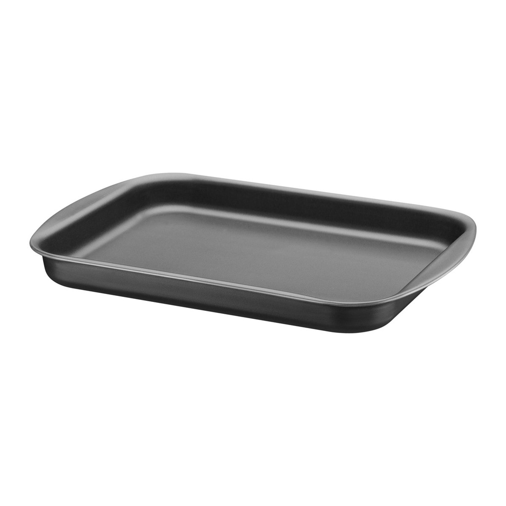 ASADERA RECTANGULAR RASA ANTIADHERENTE 34 CM. BRASIL