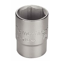 DADO HEXAGONAL EN ACERO CROMO VANADIO 24 MM - ENCASTRE 1/2