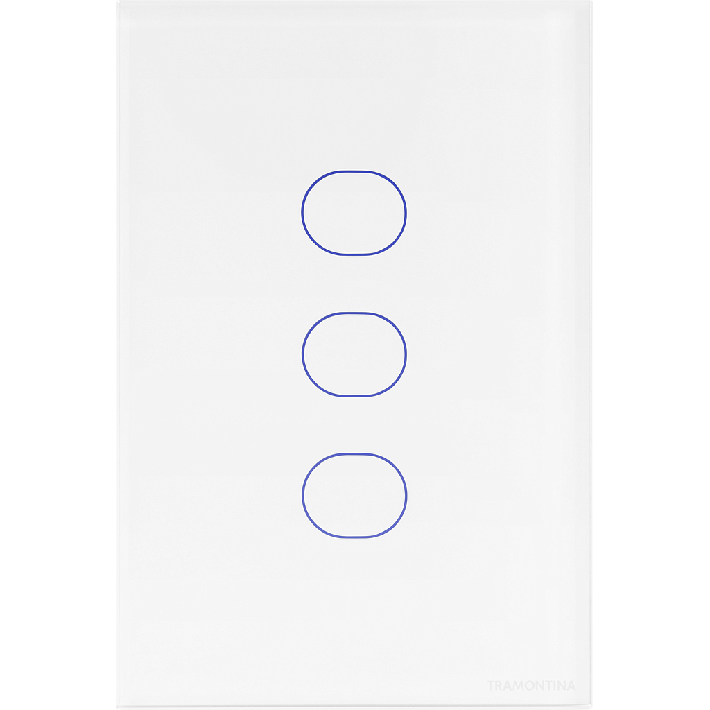 INTERRUPTOR TOUCH 3 CH TRIPLE SMART BLANCO