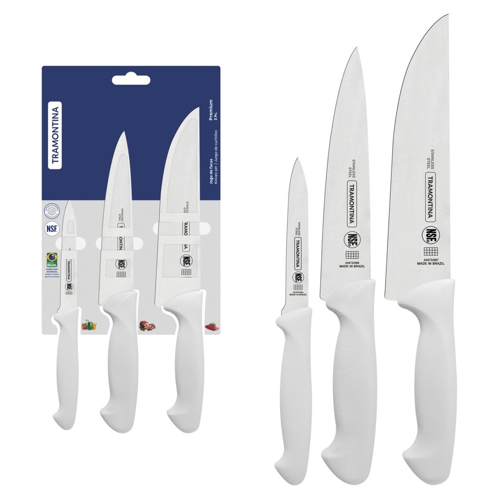 JUEGO DE CUCHILLOS 3 PIEZAS PREMIUM