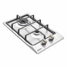 PLACA DE COCCION DOMINO 2GX TRI 30 HE SAFESTOP, PRIME, CON TRIPLE LLAMA, EN ACERO INOX., 30X50 CM
