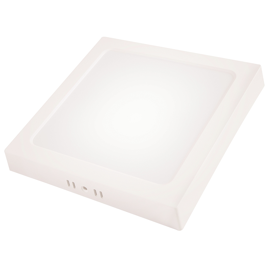 PLAFON LED CUAD.SOBREPONER 24W 6500K