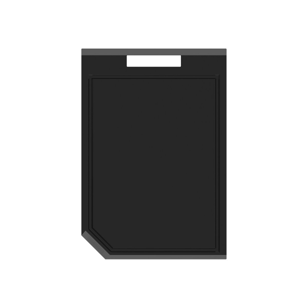 [25058100] TABLA EN POLIPROPILENO PARA CORTE CHURRASCO BLACK