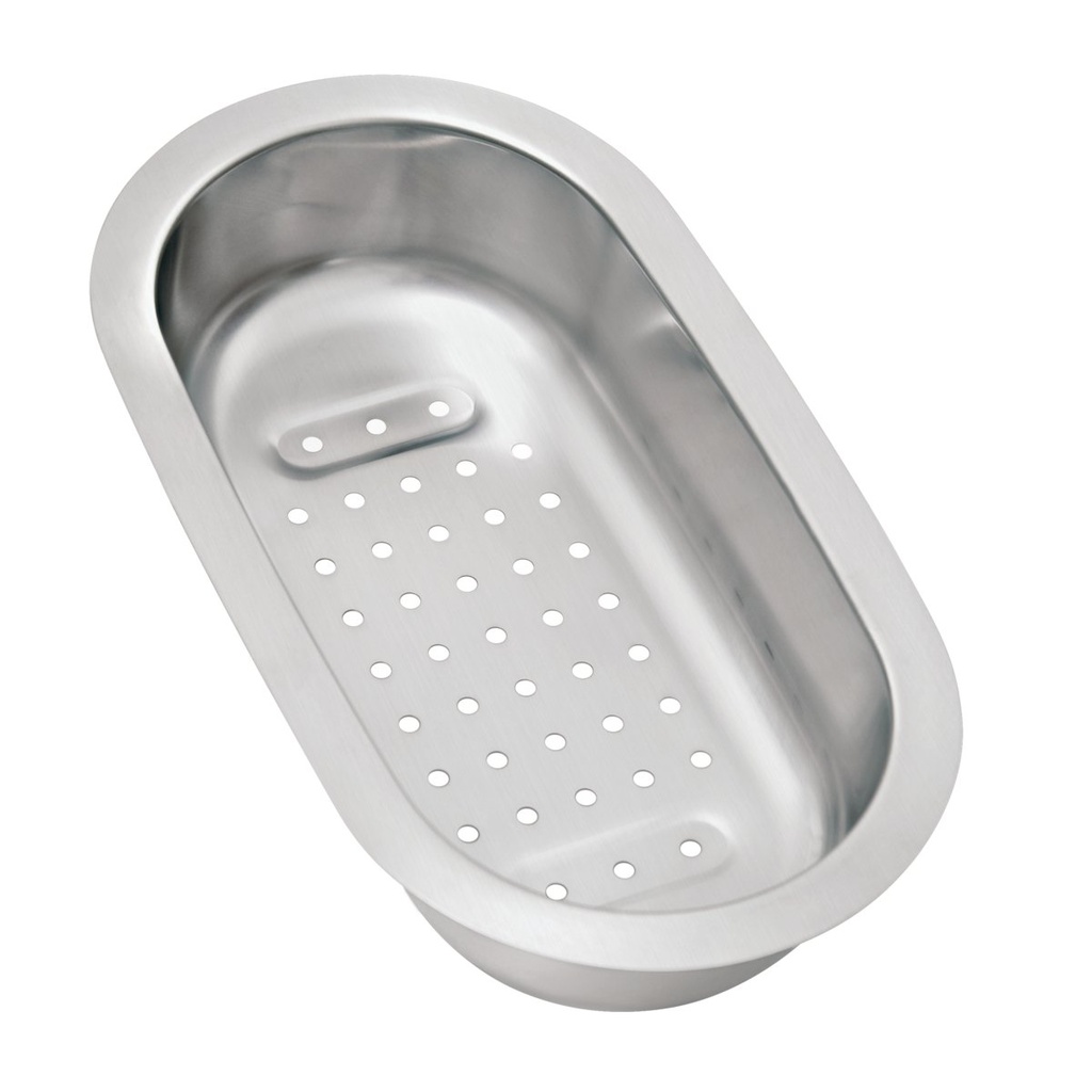 CESTA PERFORADA, EN ACERO INOX., PARA CUBA Y TABLA AUXILIAR