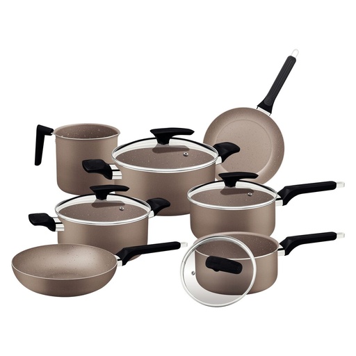 BATERIA DE COCINA 7 PZAS MILAZZO