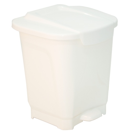 BASURERO 25 L BLANCO T-FORCE